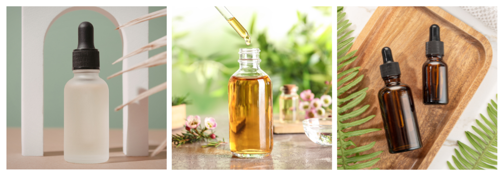 Glass Boston Round Bottles